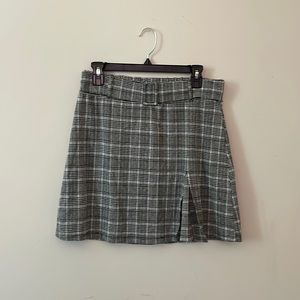 Plaid skirt